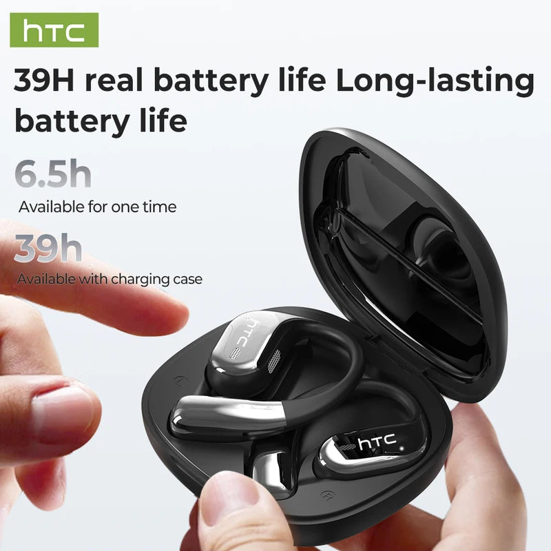 Wireless Earbuds Bluetooth 5.3 TWS with Noise Canceling Mic Touch Control LED Display Sport Headphones