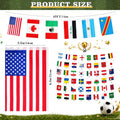 International World Flag Bunting Banner 45 Ft for Soccer Parties & Events