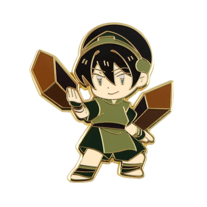 Anime Appa Avatar Flying Bison Enamel Pin Brooch Lapel Badge Jewelry Gift