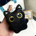 Cute Black Cat Plush Toy Doll Small Pendant Cushion for Kids & Gift