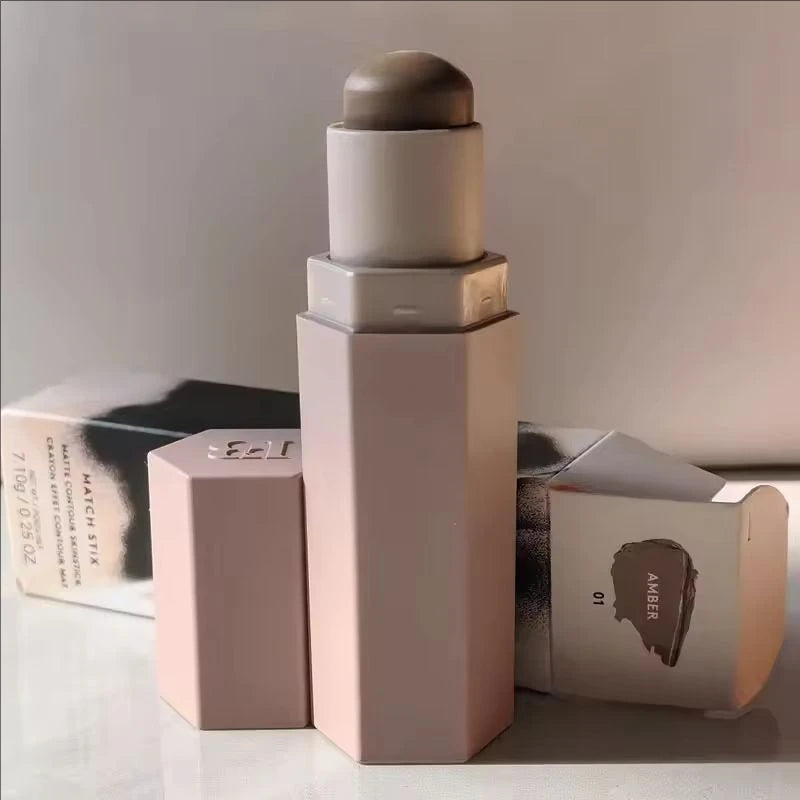 Multi-Color Contour Stick & Concealer Set - 3D Matte Natural Makeup
