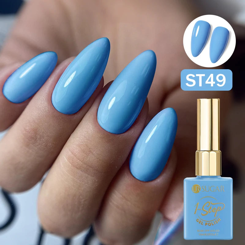 15ml Gel Nail Polish Set - Semi-Permanent UV & LED Soak Off for DIY Manicure
