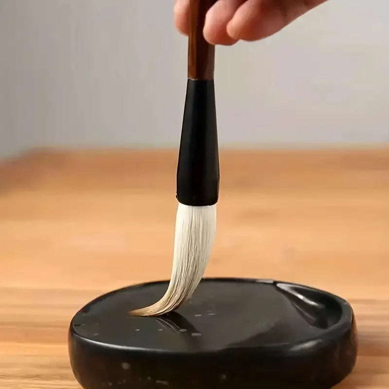3-Piece High-Quality Painting Brush Set - Large, Medium & Small Chinese Style Art Supplies