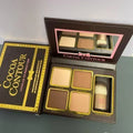 4-Color Makeup Powder Contour Kit with Brush - Face Contouring Set
