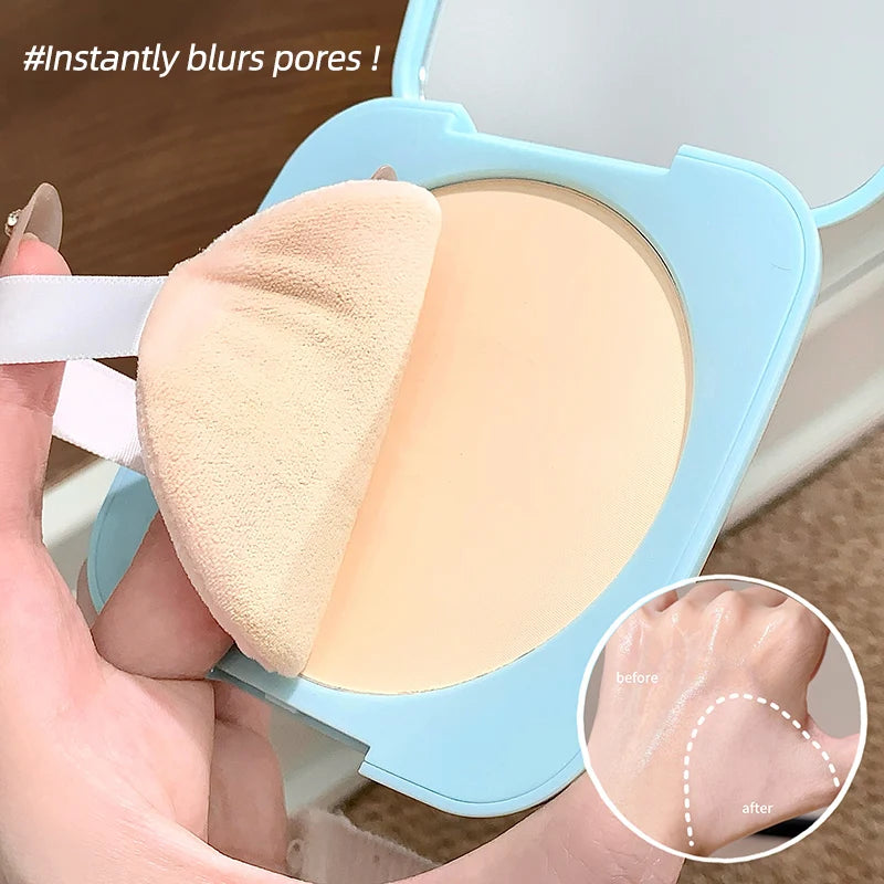 Long Lasting Oil Control Setting Powder with Waterproof & Matte Finish