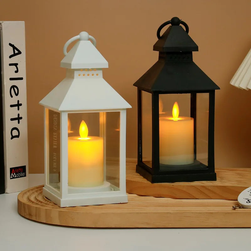 Portable LED Candle Lamp Outdoor Lantern for Camping Garden & Decor