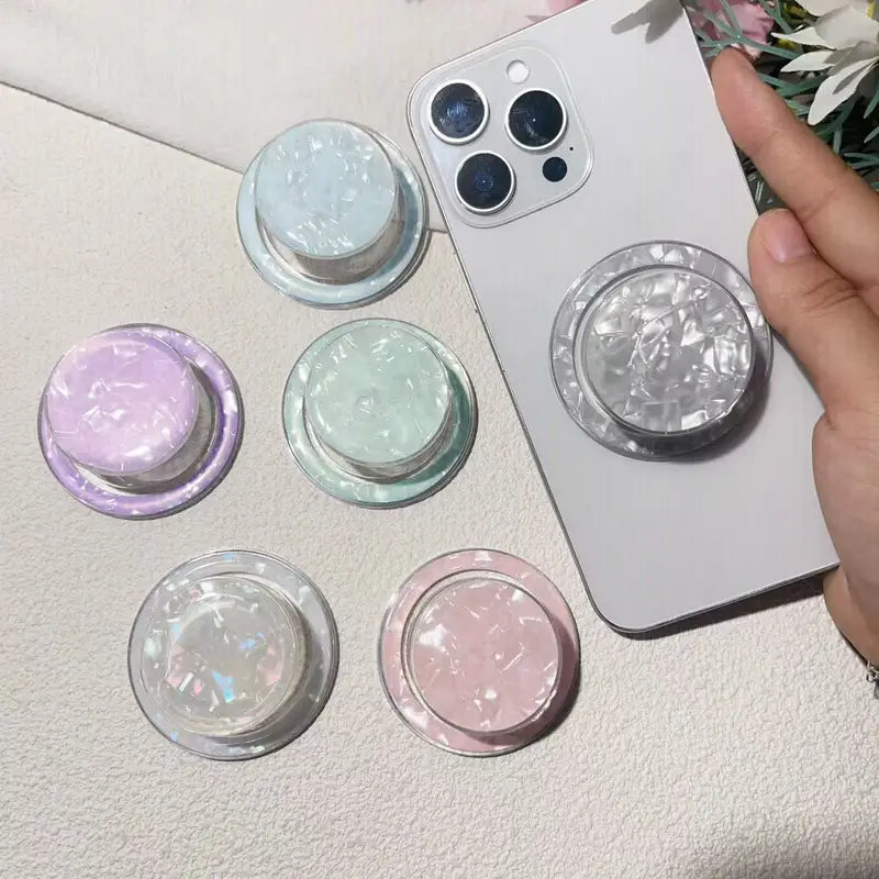 Magnetic Phone Grip Holder for iPhone Samsung Xiaomi - Colorful Folding Socket
