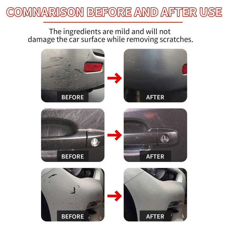 Graphene Car Scratch Repair Wax Deep Auto Paint Polish & Restore Compound