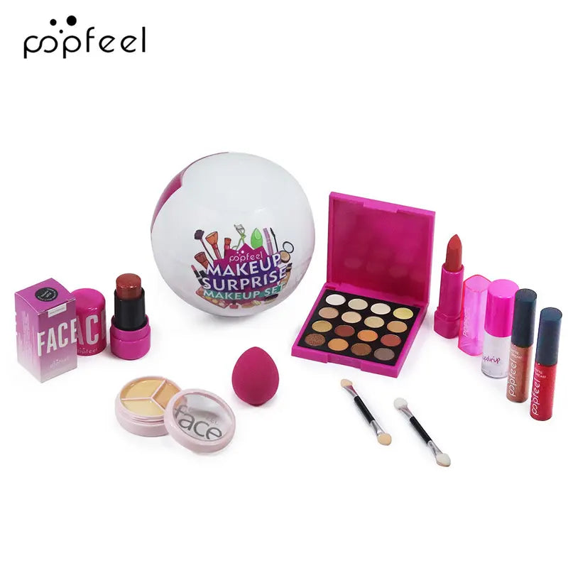 Surprise Makeup Sphere Gift Set - Festive Cosmetic Bundle for Special Occasions
