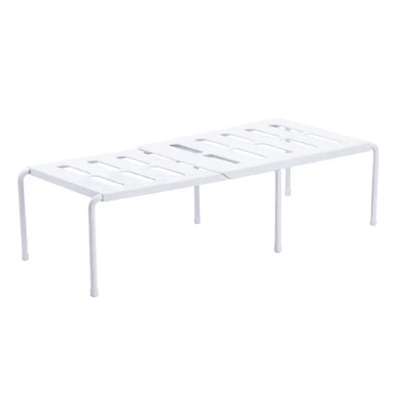 Telescopic Expandable Kitchen & Bathroom Storage Rack - Space Saving Organizer