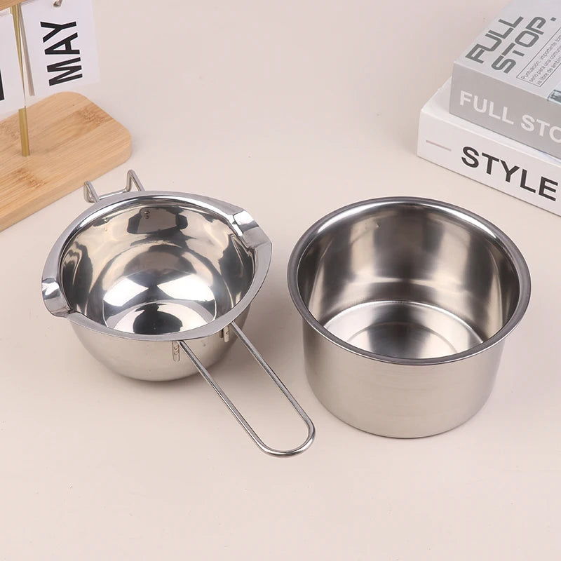Large Capacity Stainless Steel Candle Wax Melting Pot for Candles Soap & Candy Making Kit