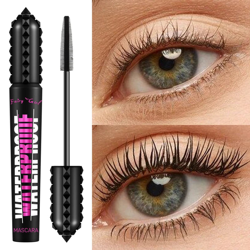 Waterproof Lengthening Mascara for All Eyelash Types - 4D Effect, Korean Style