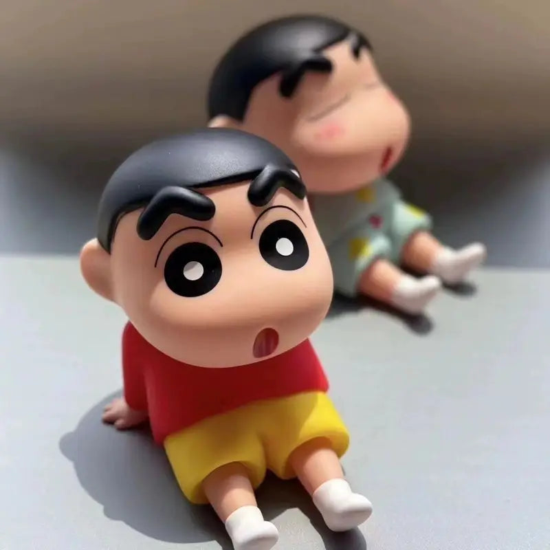 Cute Lazy Person Figure Mobile Phone Stand - Desktop Display Toy for Kids & Collectors