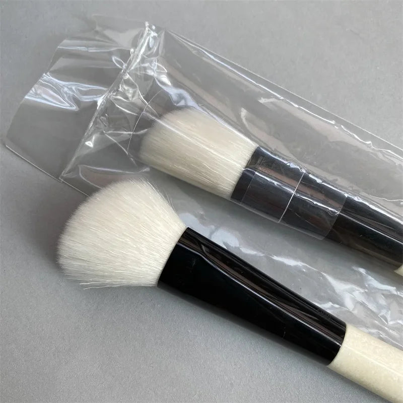 Angled Face Contour Brush for Highlighting & Blush - Soft Sturdy Makeup Tool