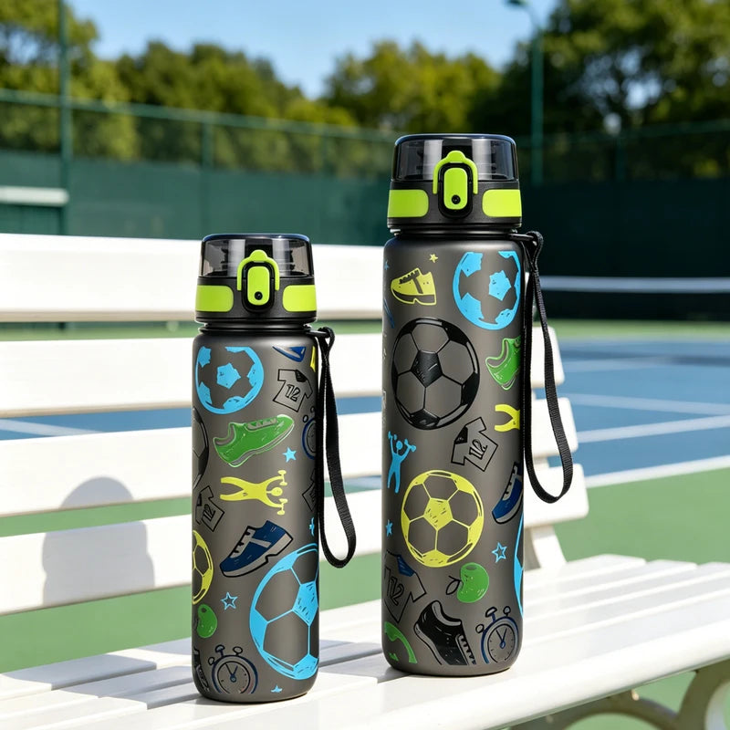Sports Water Bottle 750/1000ml Leakproof Portable Hydration Jug for Outdoor & Gym