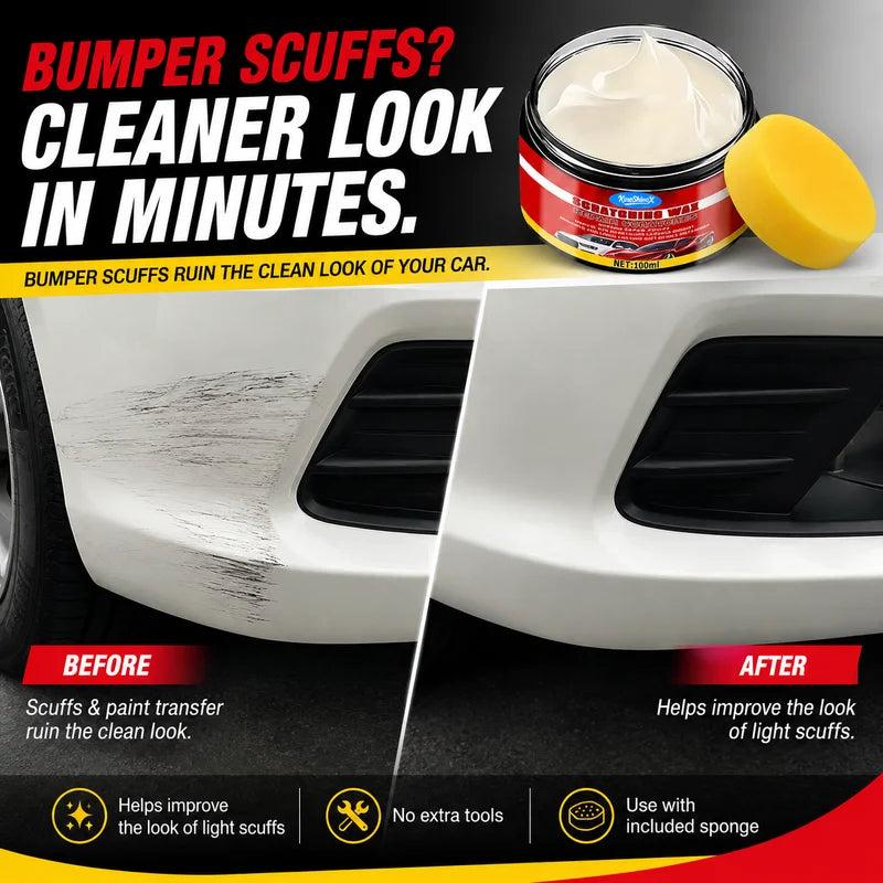 Car Scratch Remover & Body Polish Nano Ceramic Coating Wax - Paint Repair