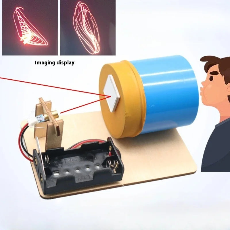 Educational Acoustic Imaging Device Science Experiment Kit - Small Hand Assembled Model