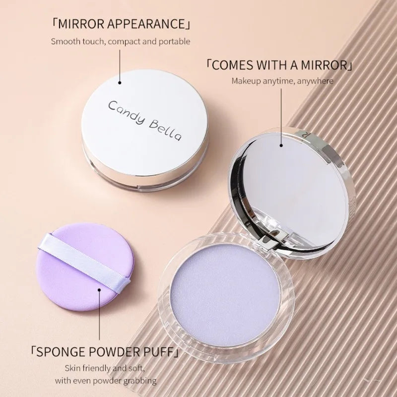 Oil-Control Matte Contouring Powder Compact Foundation - Full Coverage, Long Lasting