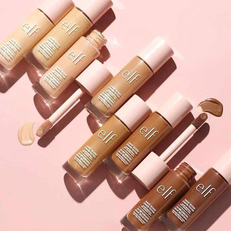Full Coverage Liquid Foundation Makeup Waterproof Oil-Free Long Lasting Base