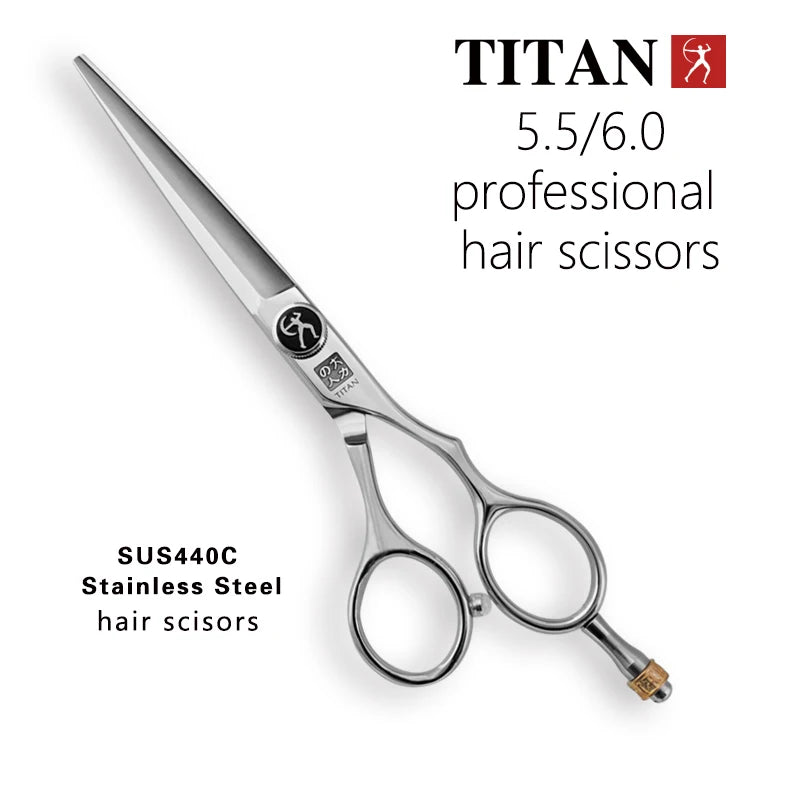 Professional Hair Scissors & Thinning Shears 5.5 & 6.0 Inch Barber Styling Tools