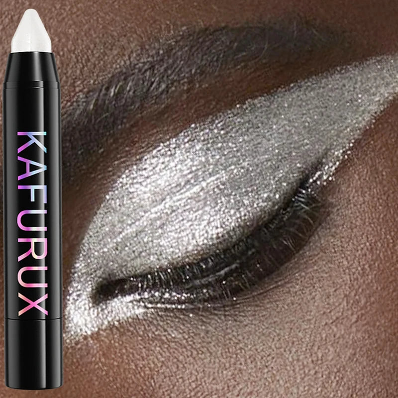 25 Colors Waterproof Glitter Eyeshadow & Eyeliner Pencil Set - Long-Lasting Makeup Tool