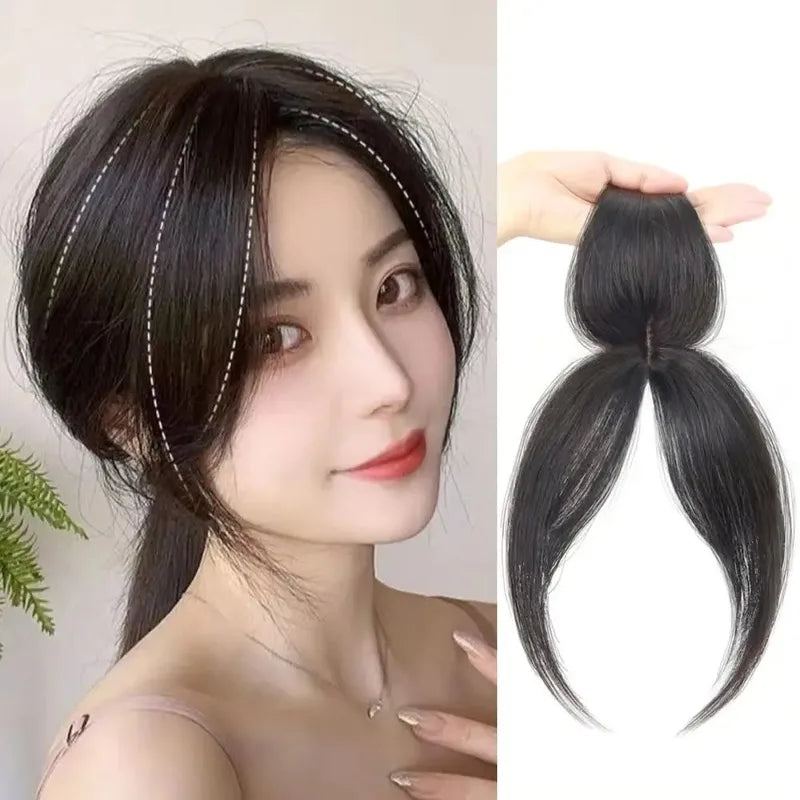Synthetic Hair Topper for Women Natural Invisible Hairpiece with Fluffy Volume