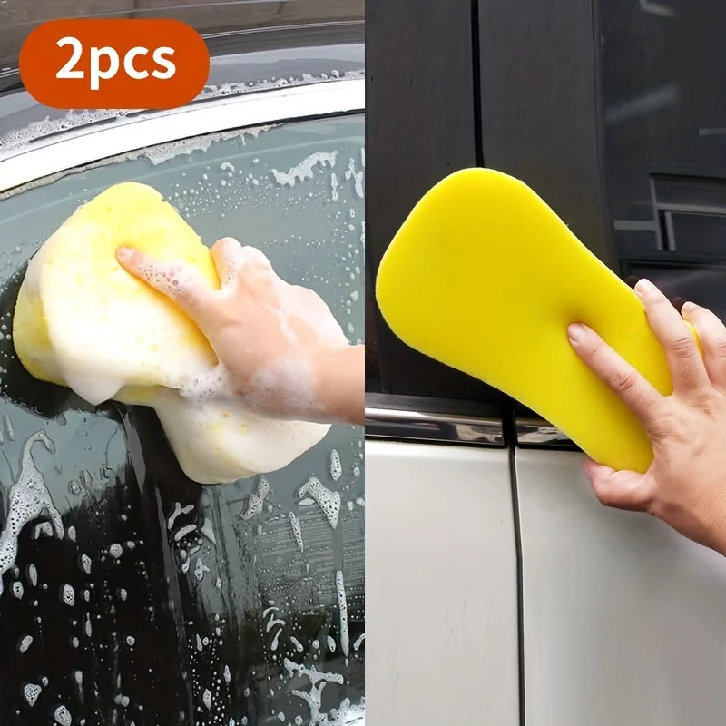 High Density Car Washing Sponges 8-Shaped Block Cleaning Tools Set