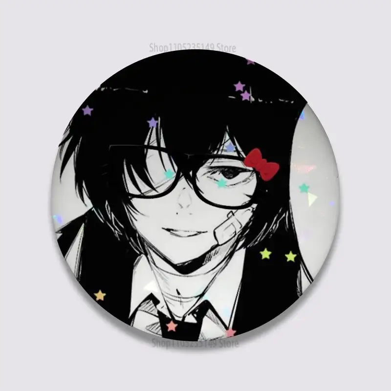 Personalized Round Tinplate Coin Badge - Custom Photo & Text Brooch Pin Accessory