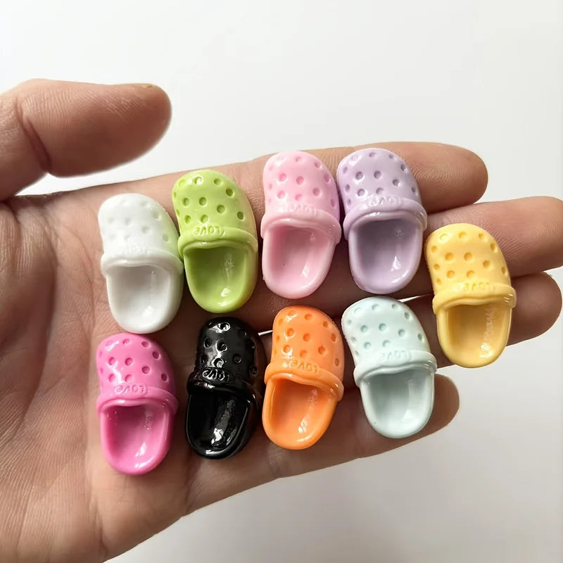 Mini Slippers Resin Fridge Magnet Cute Home Decor Magnet Set