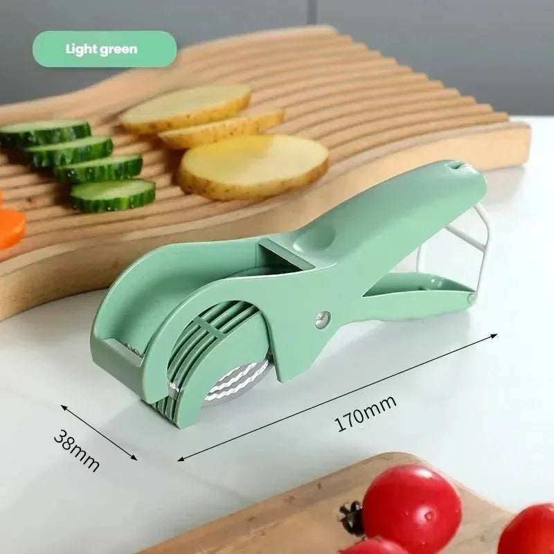 Multifunctional Stainless Steel Vegetable & Fruit Slicer - Kitchen Tools & Accessories