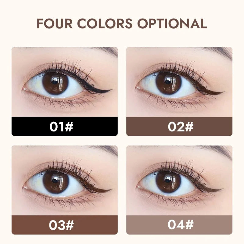 Waterproof Liquid Eyeliner Pen - Ultra-Thin, Long Lasting, Quick Dry, No Smudging