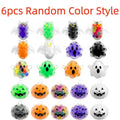 Halloween Stress Relief Bead Ball Toy Ghost Pumpkin Bat Squeeze & Release Fidget