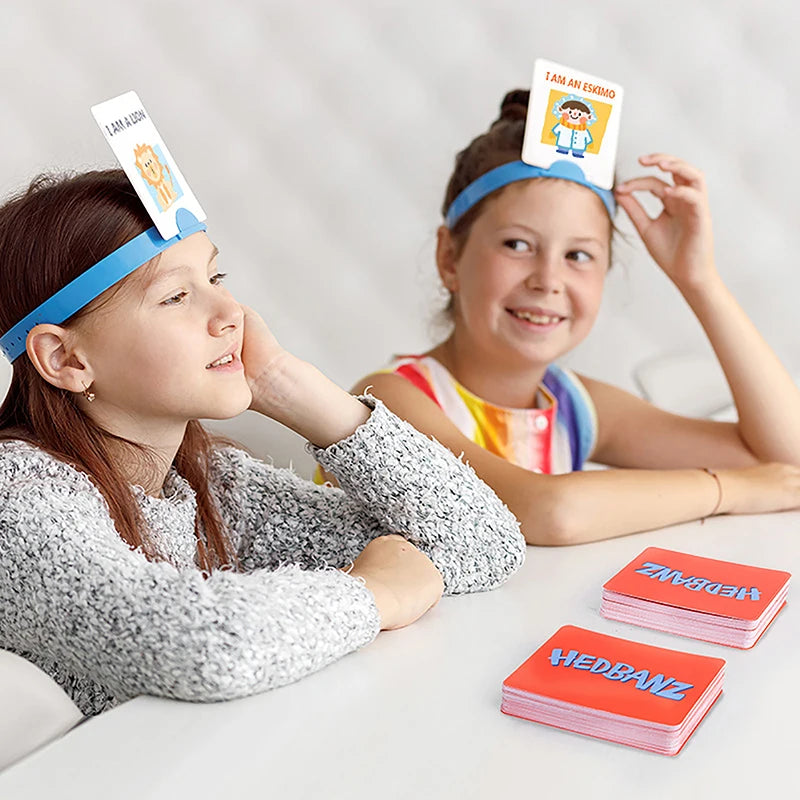 Headband Question Game for Kids and Adults - Party & Classroom Fun