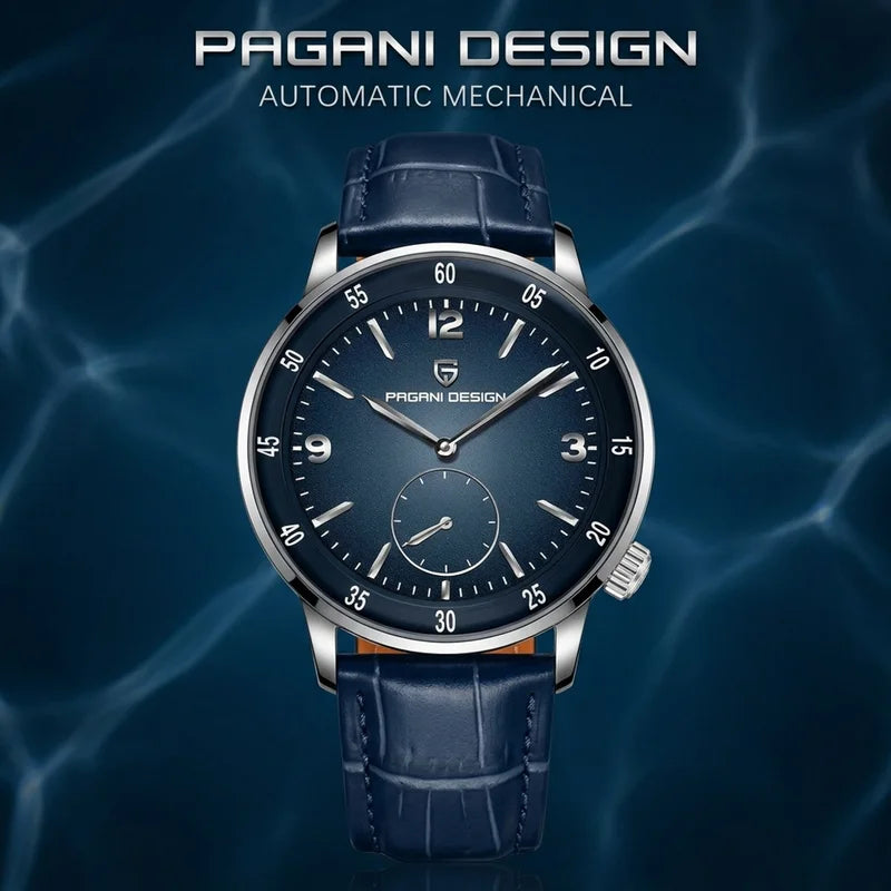 Men's Mechanical Watch 42mm Waterproof Automatic Timepiece with Sapphire Glass