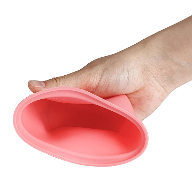 Silicone Wax Warmer Bowl for Hair Removal - Heat-Resistant, Reusable, Non-Stick Pan
