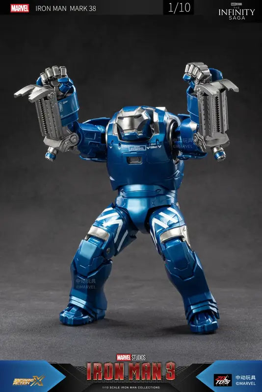 Marvel Iron Man Action Figures Set - Collectible Toy Figures with Movable Joints