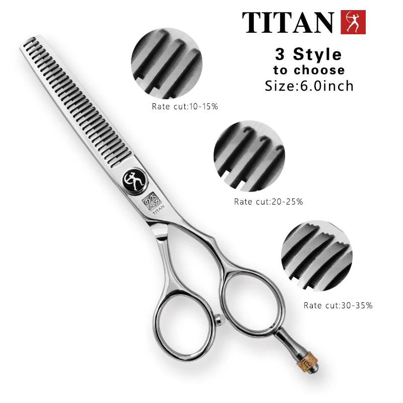 Professional Hair Scissors & Thinning Shears 5.5 & 6.0 Inch Barber Styling Tools