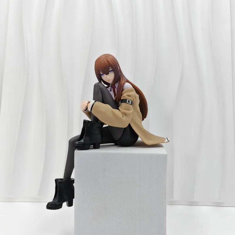 Anime Figure Kurisu Makise Steins Gate PVC Collectible Model for Display and Hobby