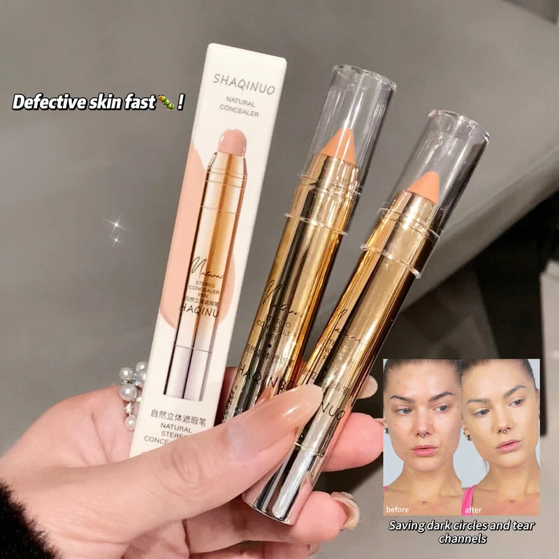 Facial and Eye Concealer Pen - Natural Flawless Makeup & Lip Liner