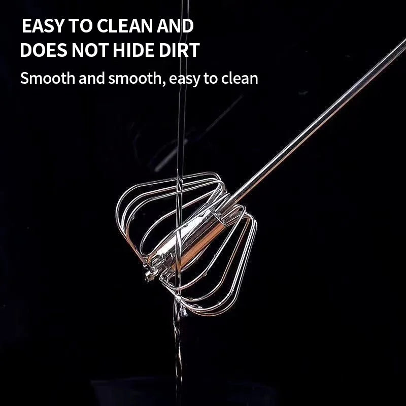 Semi Automatic Egg Beater Handheld Kitchen Tool for Baking and Cooking
