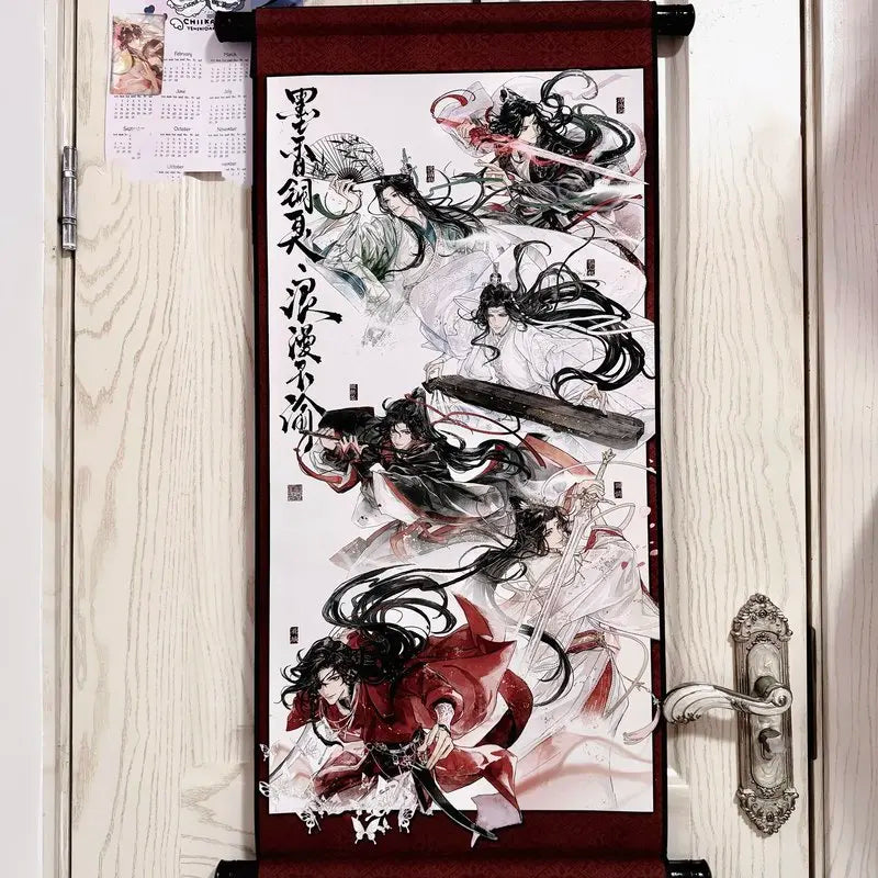 Mo Dao Zu Shi Anime Wall Art Poster 30x59cm San Bao Lian Bing Qiu Wang