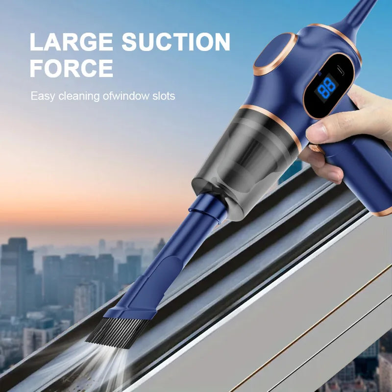 High-Power Wireless Car Vacuum Cleaner Mini Household and Car Carpet Cleaner