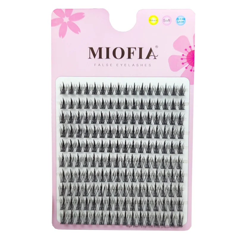 Natural 3D Mink Eyelashes Cluster Kit - Multiple Lengths for Lash Extensions
