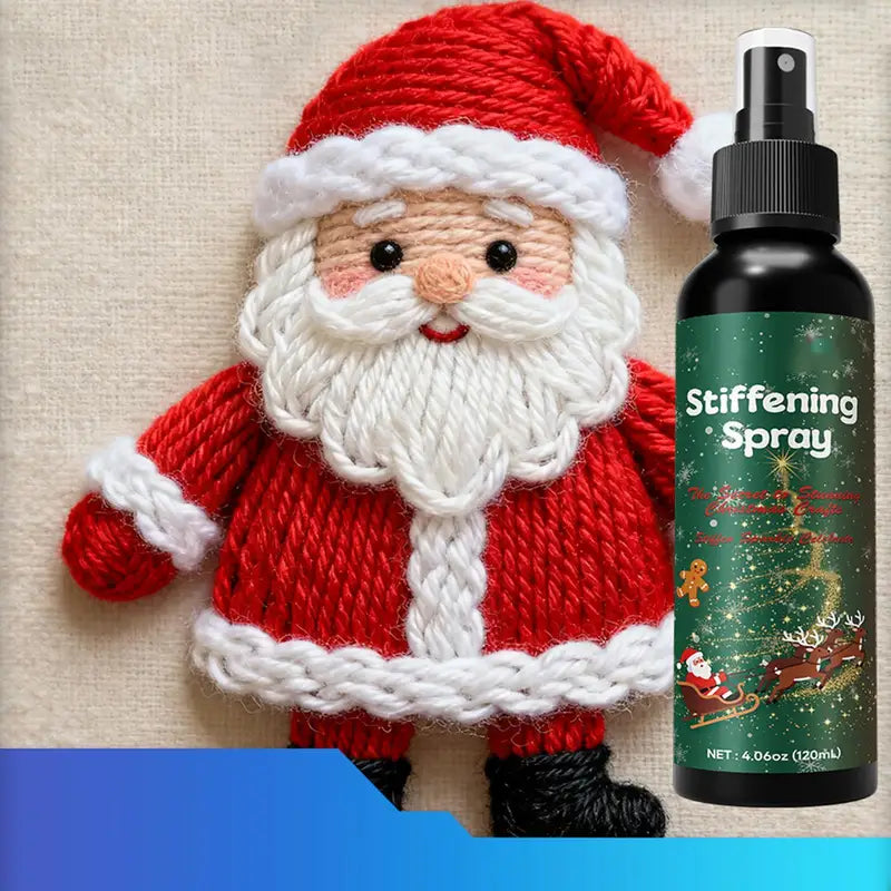 Fabric Stiffener Spray 120ml Quick Drying Craft Textile Reinforcement for Felt and Leather