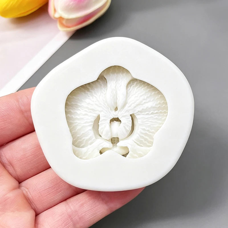 Moth Orchid Silicone Cake Mold for Fondant & Sugarcraft Decorating
