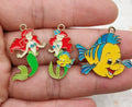 10 Pcs Jewelry Charms Set for Earrings Pendants Necklaces Bracelets DIY Accessories