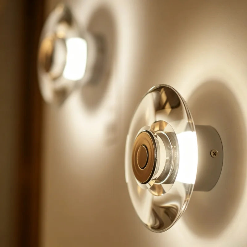 Modern Circular LED Wall Light for Bedroom Living Room Corridor Home Decor