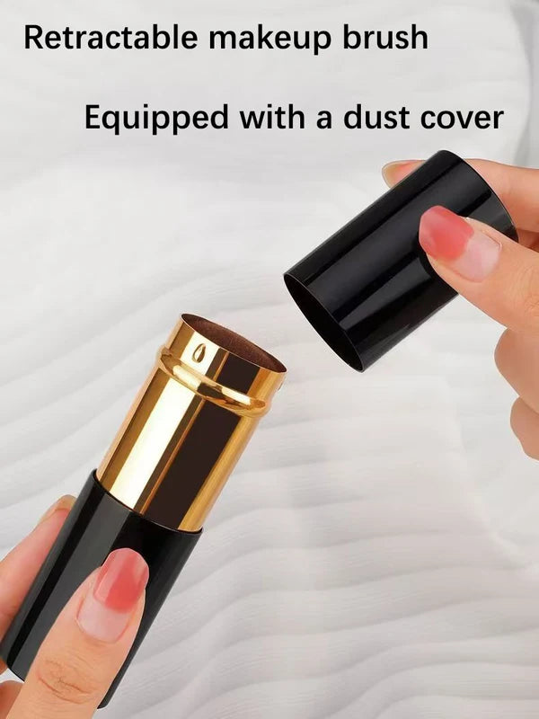 Travel Portable Makeup Brush Set with Storage Bag - Cosmetic Tools for On-the-Go Beauty