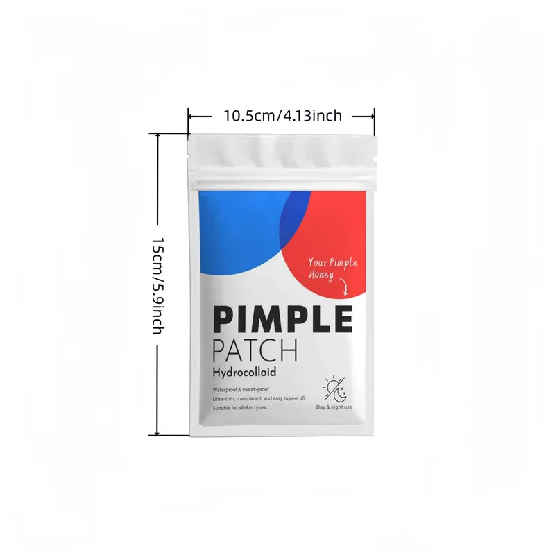 7-Color Star Acne Patch Set - Multi-Size Hydrocolloid Skin Covers for Acne Treatment