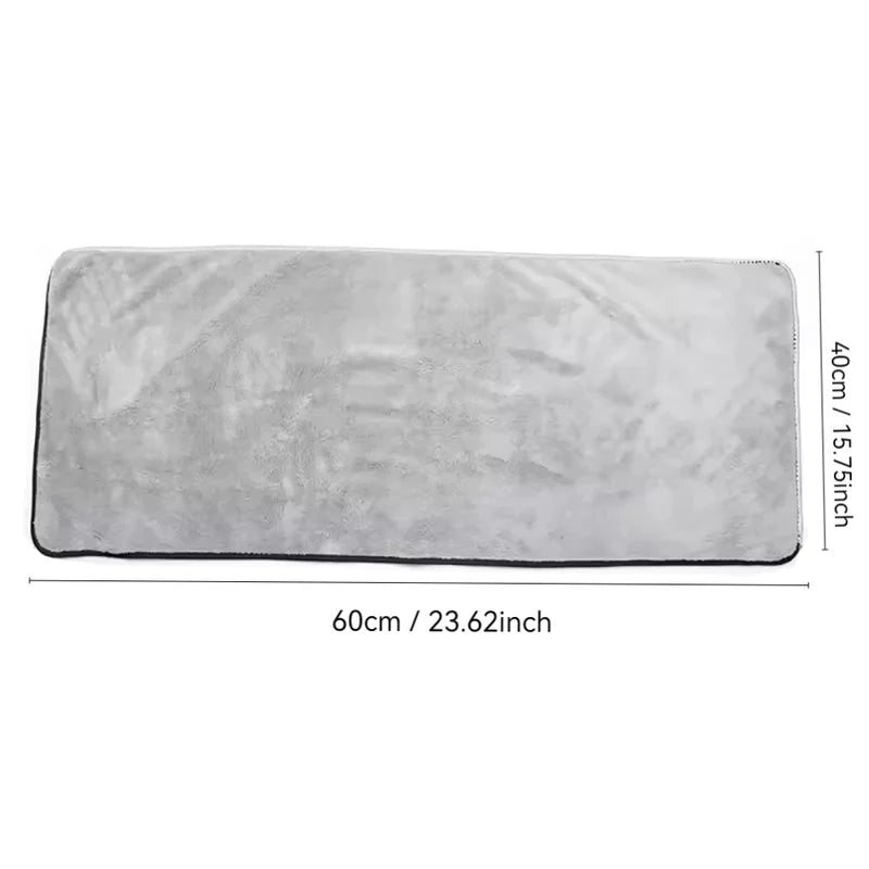 Microfiber Car Wash Towel - Super Absorbent Auto Cleaning Cloth, Thick & Lint-Free